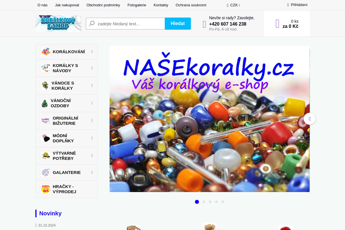 Nasekoralky.cz