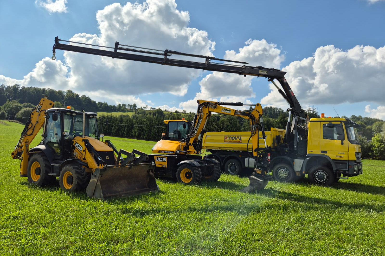 Zemní práce, autodoprava Tomáš Nový