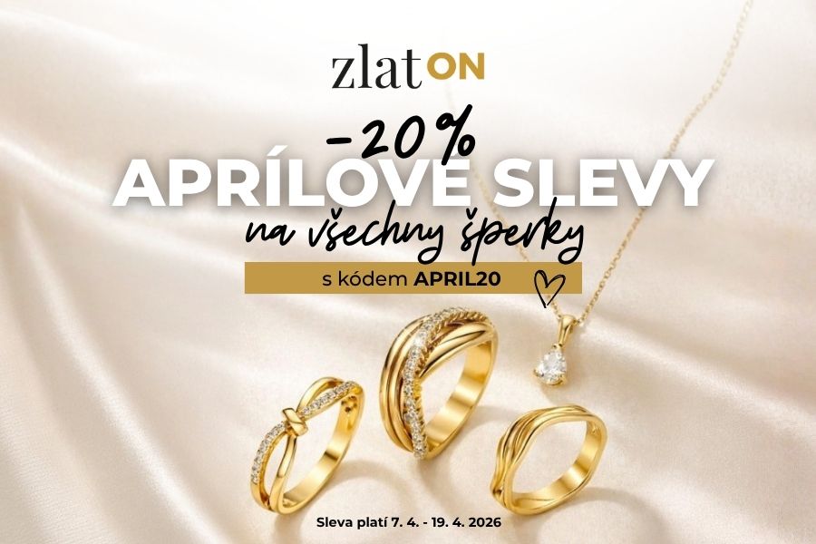 Aprílové ceny - sleva 20% na všechny šperky!
