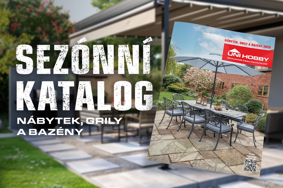 Katalog nábytek, grily a bazény 2026