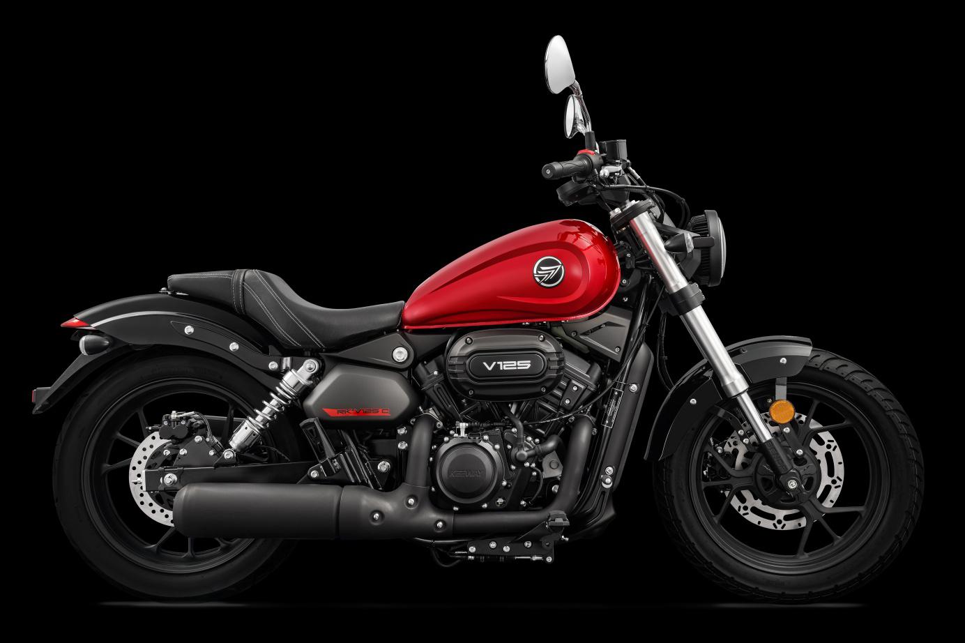 Benda RK V125C černá pro 16-ti leté motorkáře