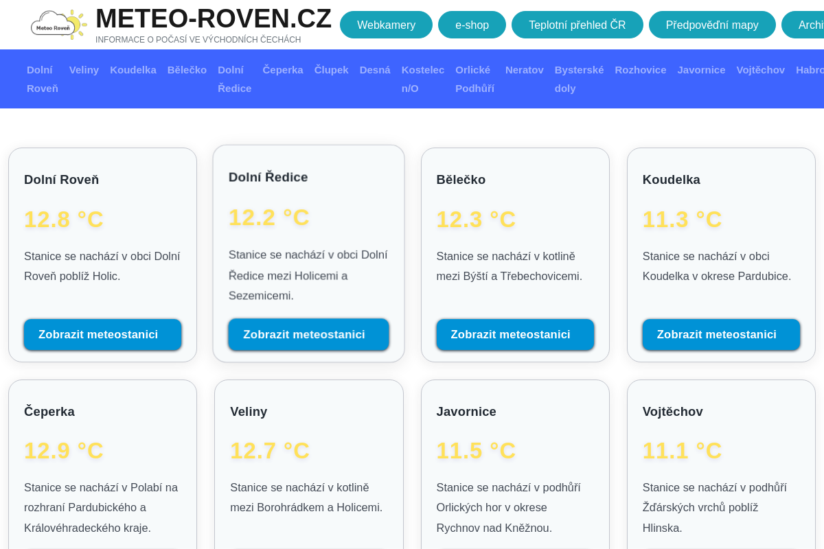 METEO‑ROVEN.CZ