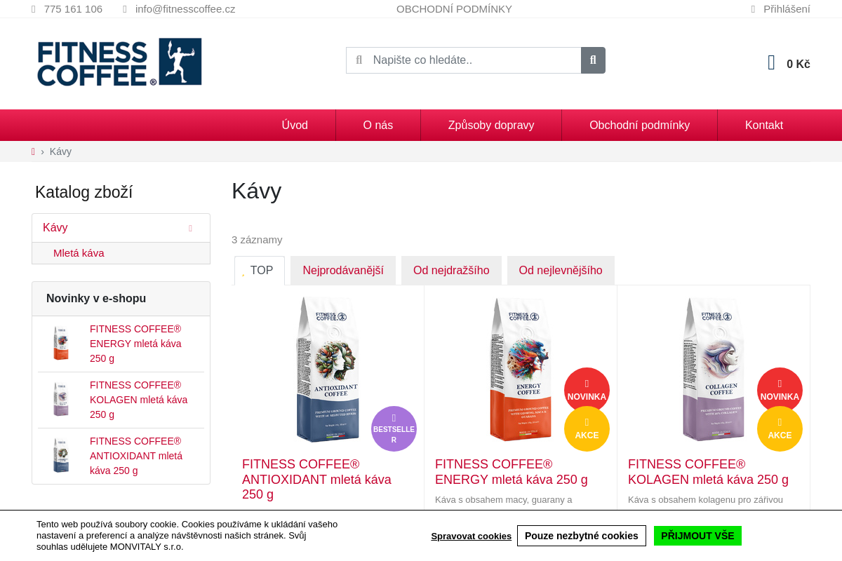 Eshop.fitnesscoffee.cz foto 1