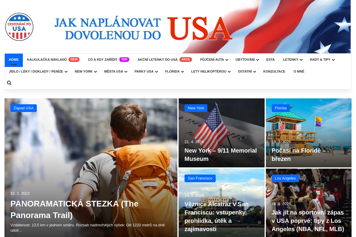 Cestování po USA.cz