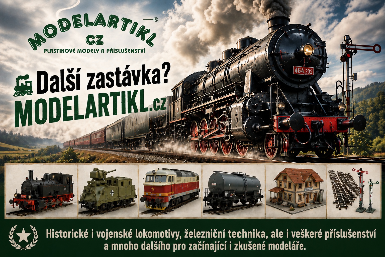 Další zastávka? MODELARTIKL.cz