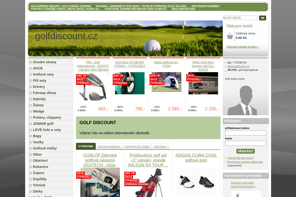 golfdiscount.cz