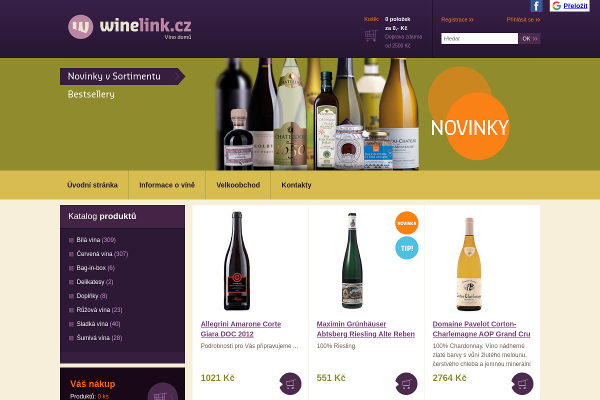 WineCorp a.s. - Winelink.cz