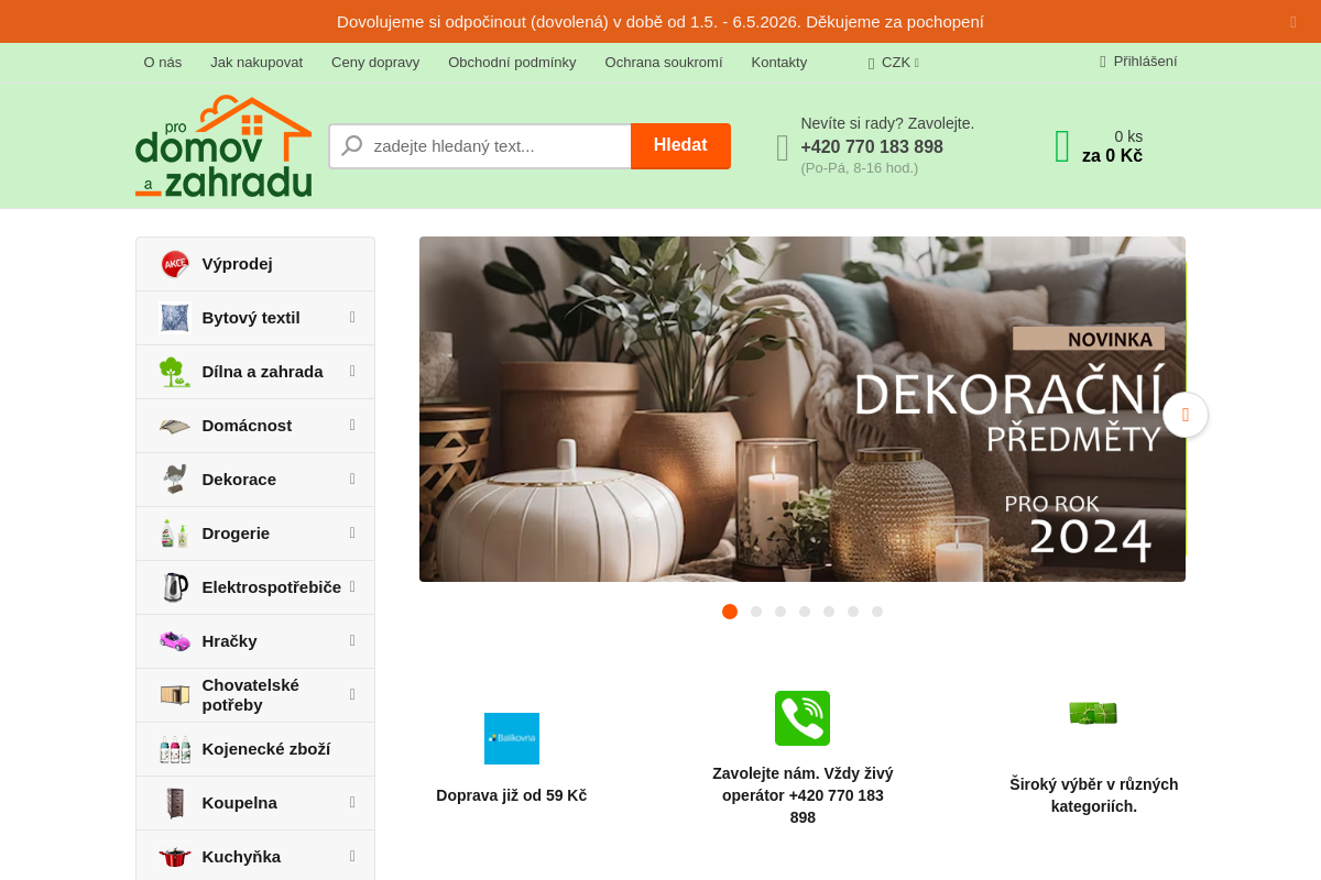 Pro domov a zahradu