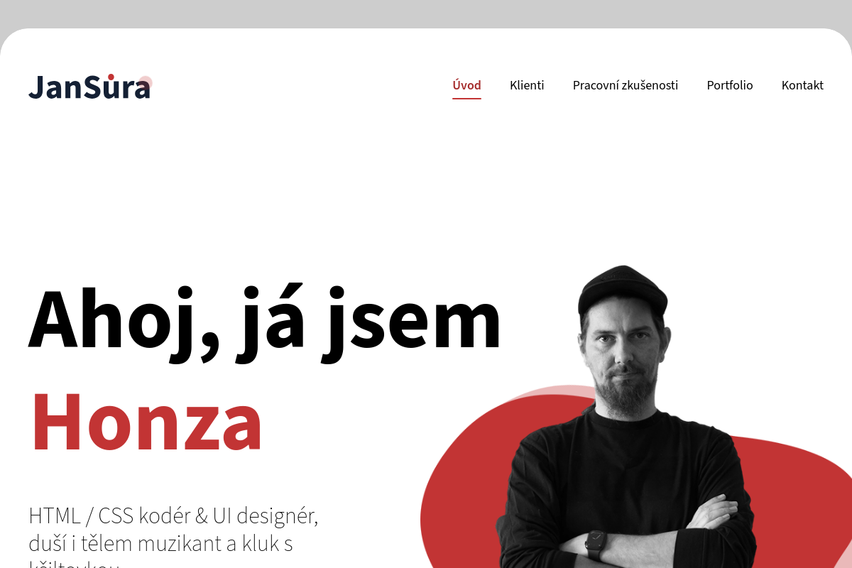 Webdesigner Jan Sůra