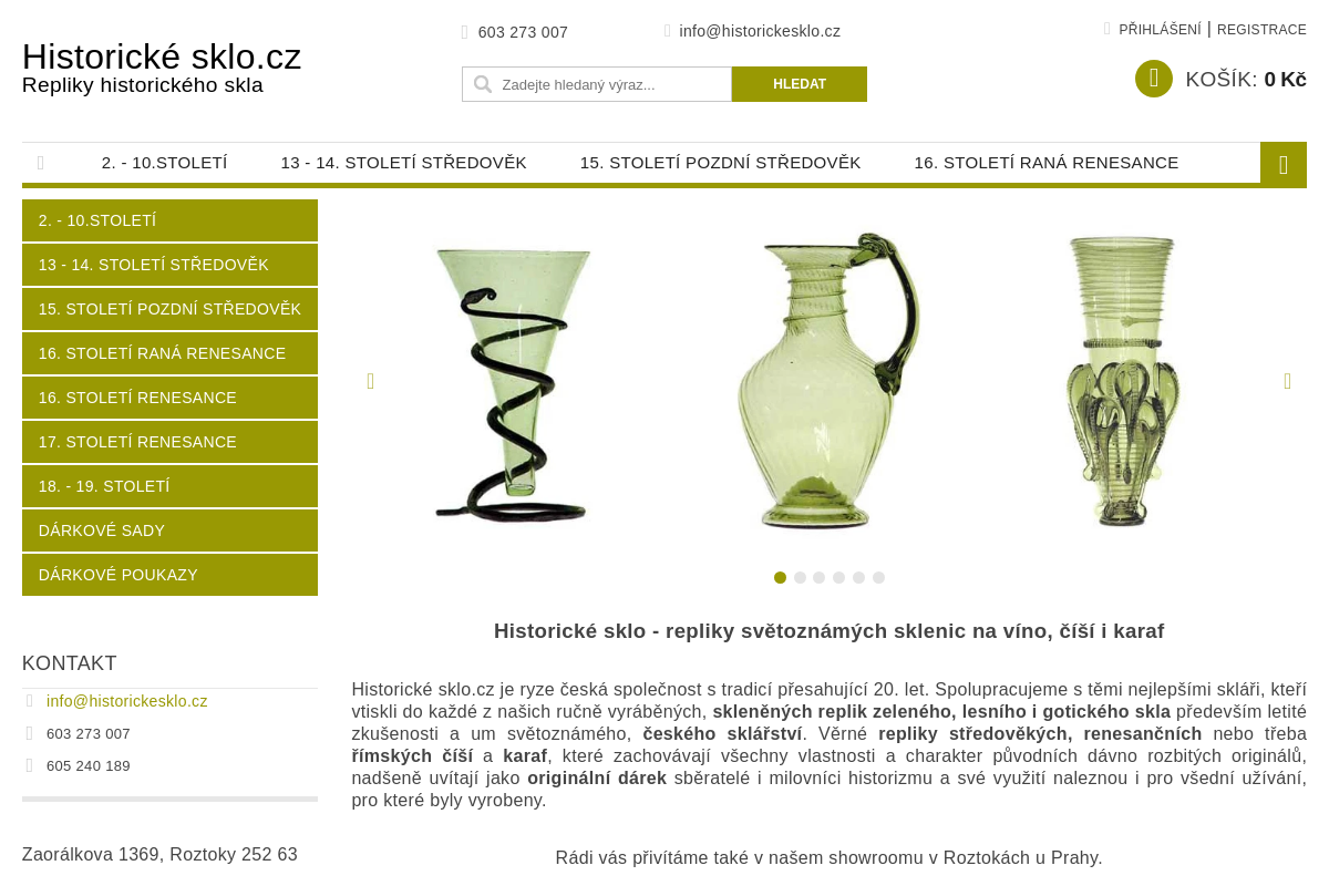 Historickesklo.cz