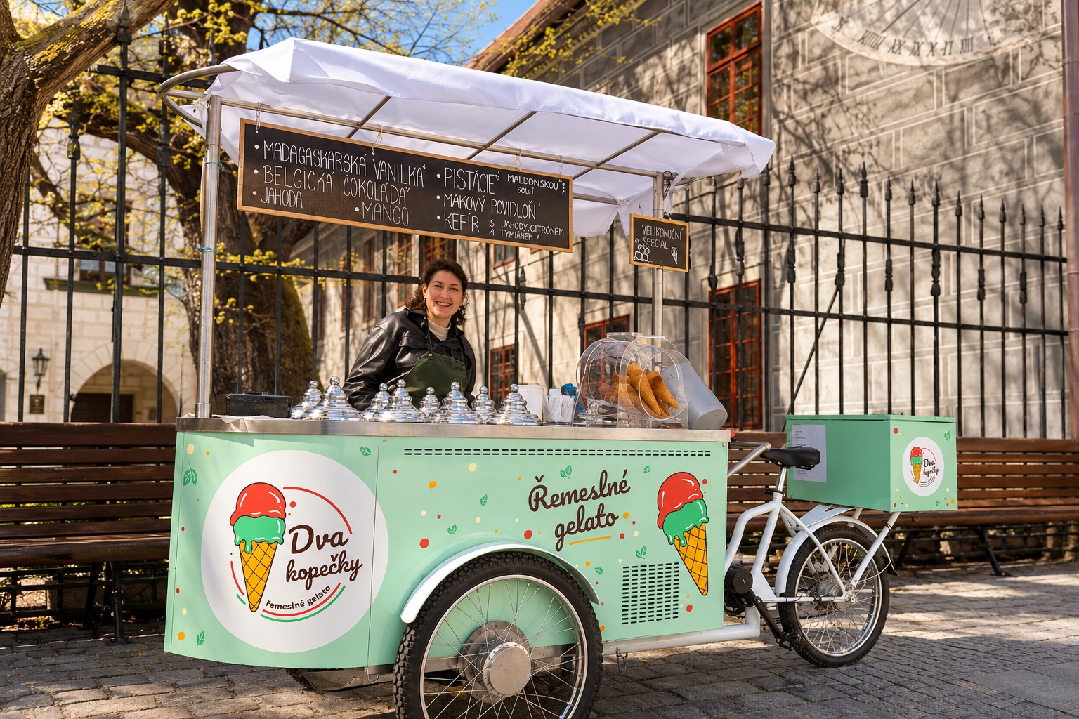 Dva kopečky - řemeslné gelato