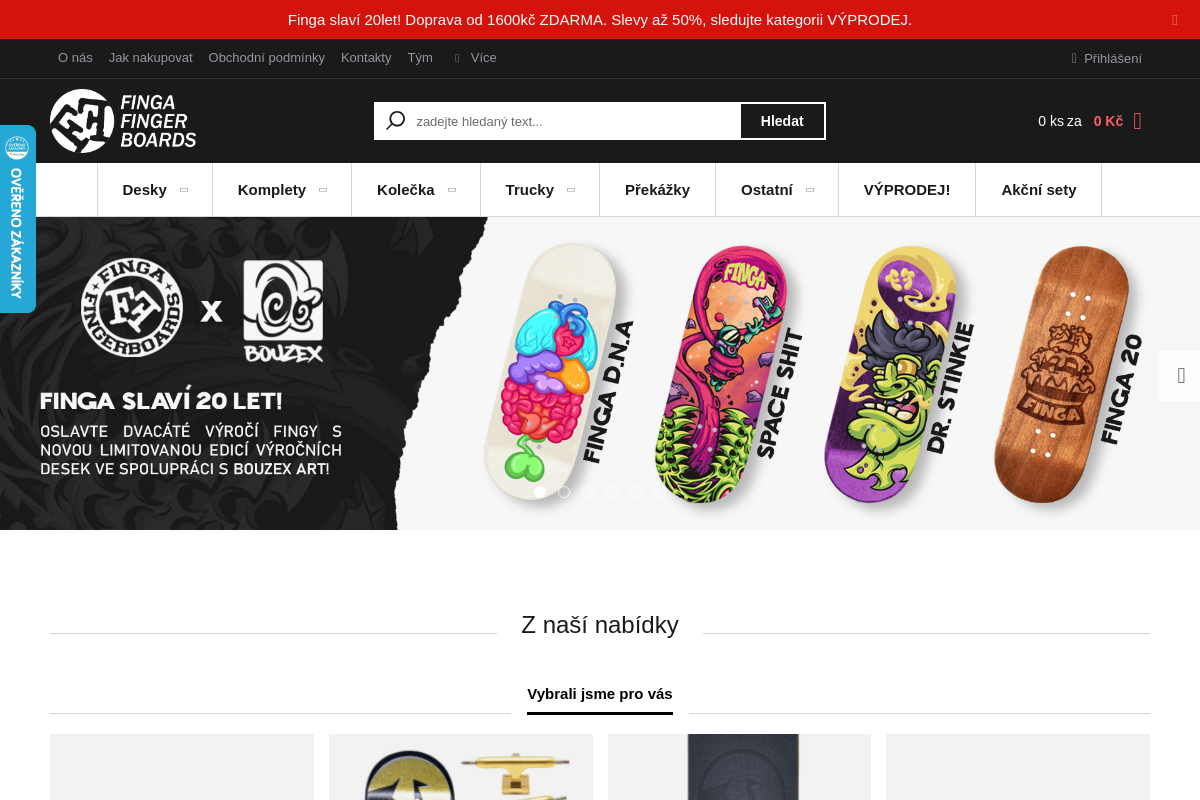 Finga fingerboards