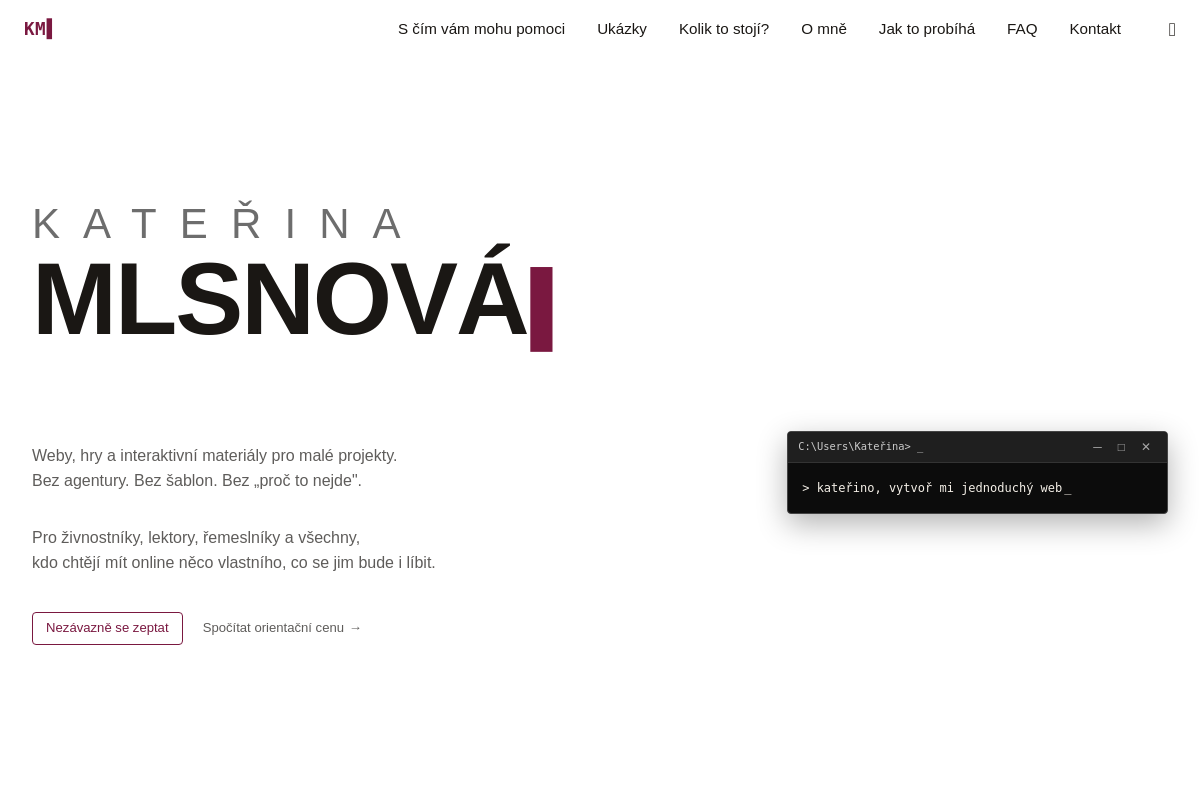 Kateřina Mlsnová