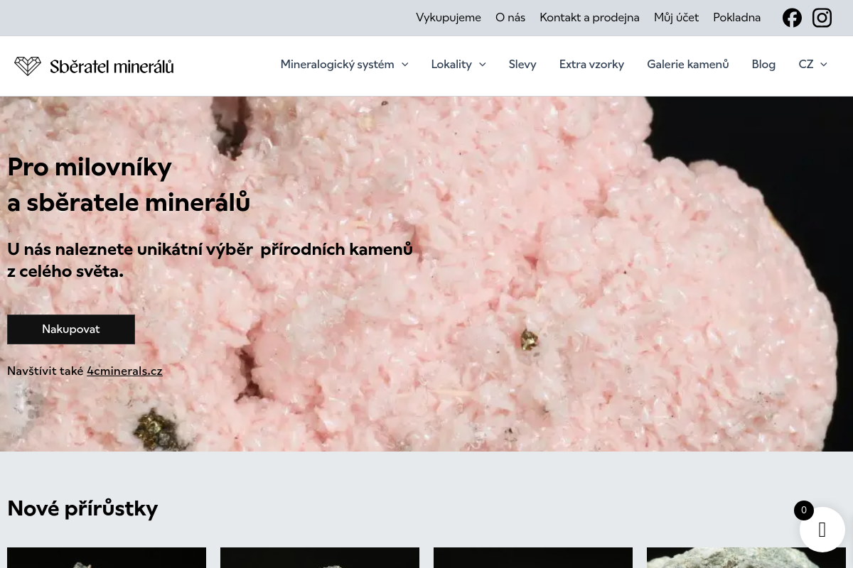 Sberatelmineralu.cz