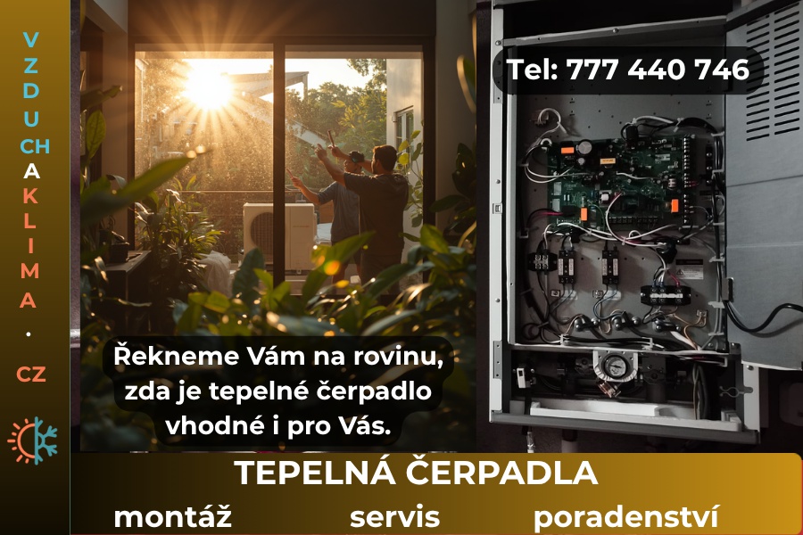 Montáž tepelných čerpadel