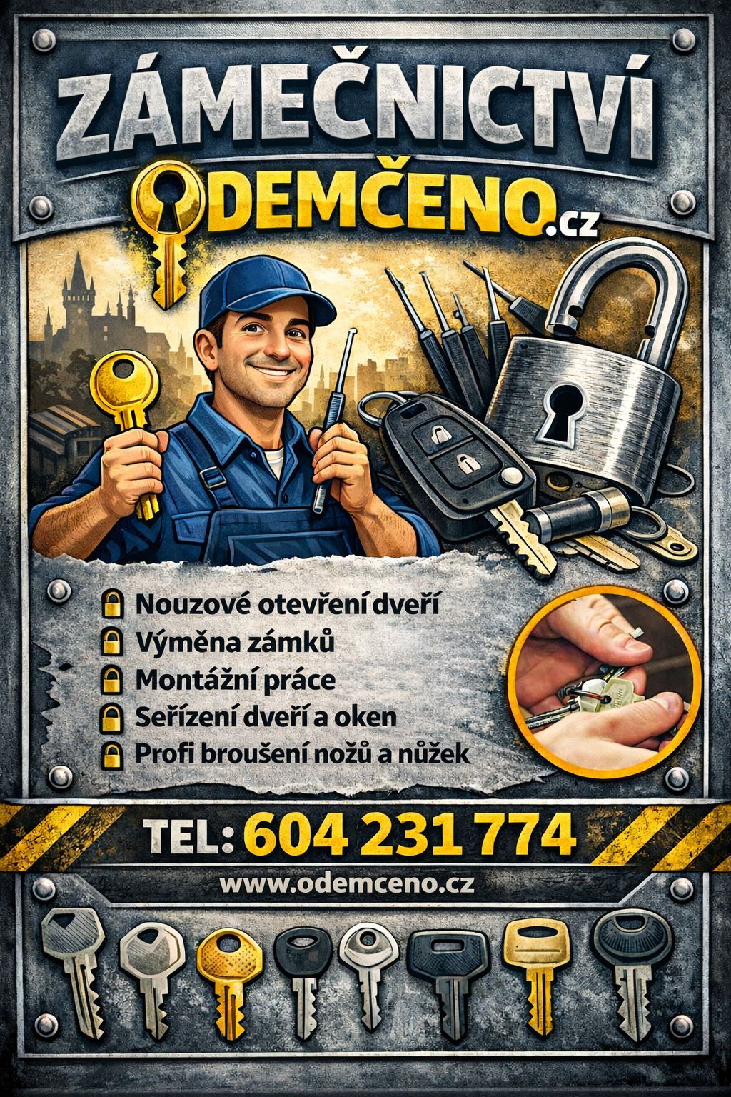 Zámečnictví Odemčeno foto 4