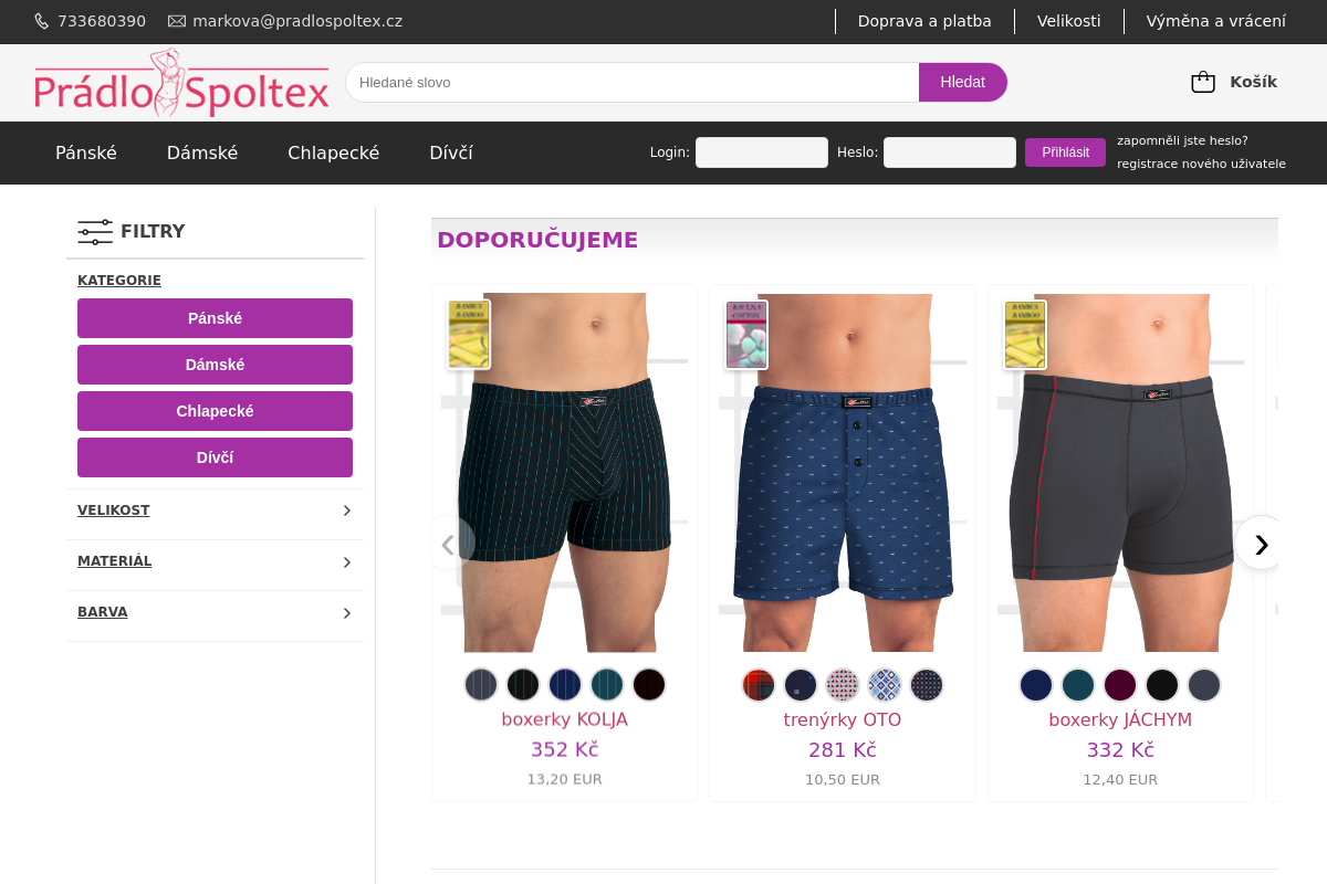 Pradlo-spoltex.cz
