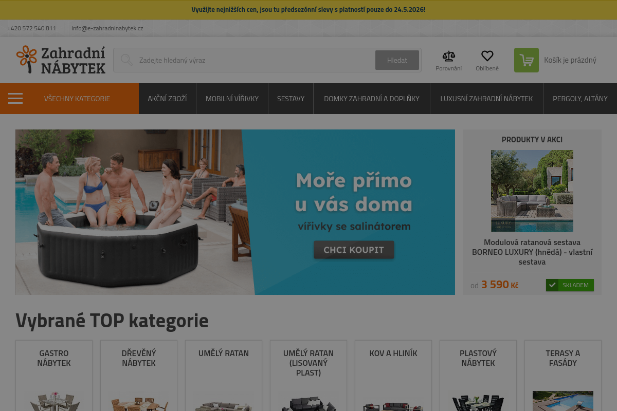E-zahradninabytek.cz