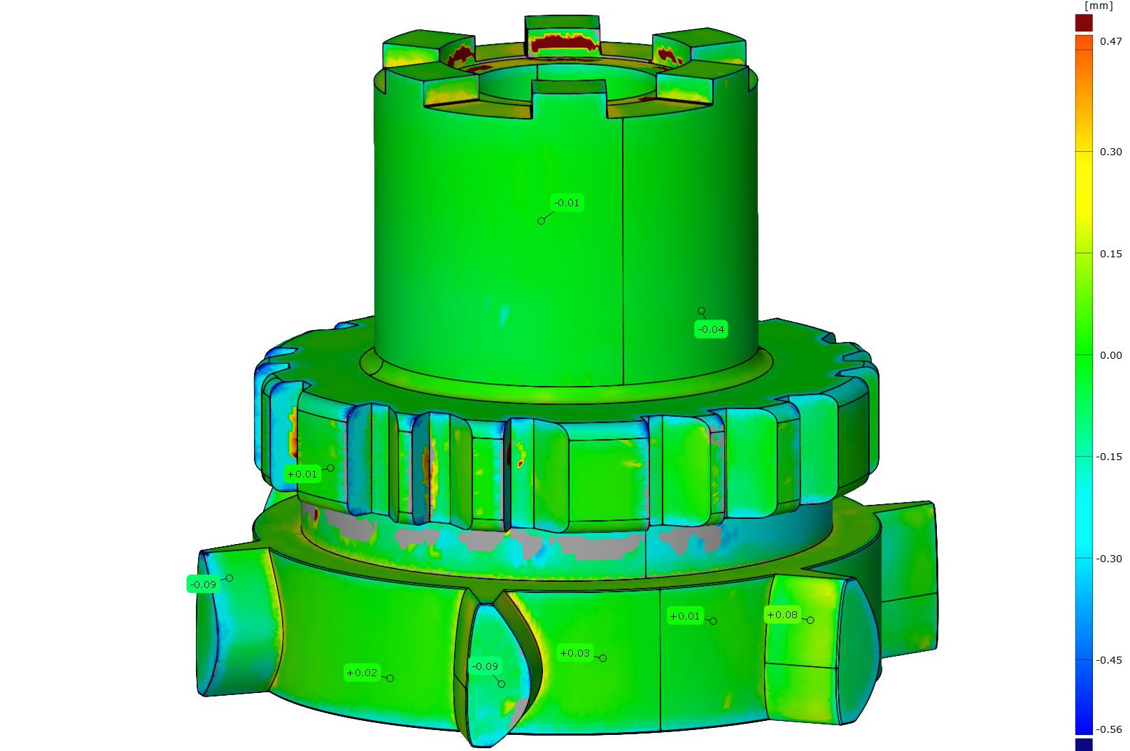 VZKS - 3D skenování a reverzní inženýrství