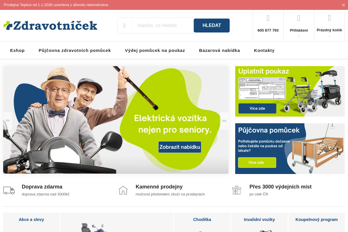 Zdravotnicek-obchod.cz
