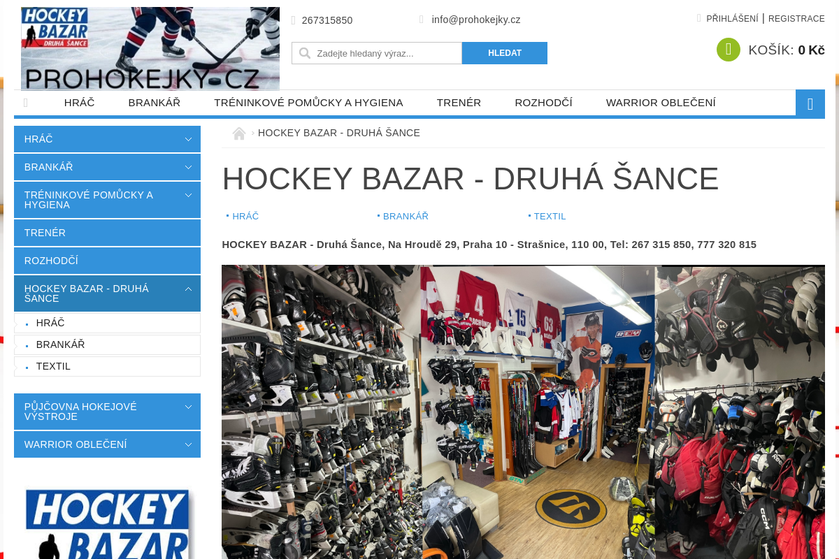 HOCKEY BAZAR - Druhá šance