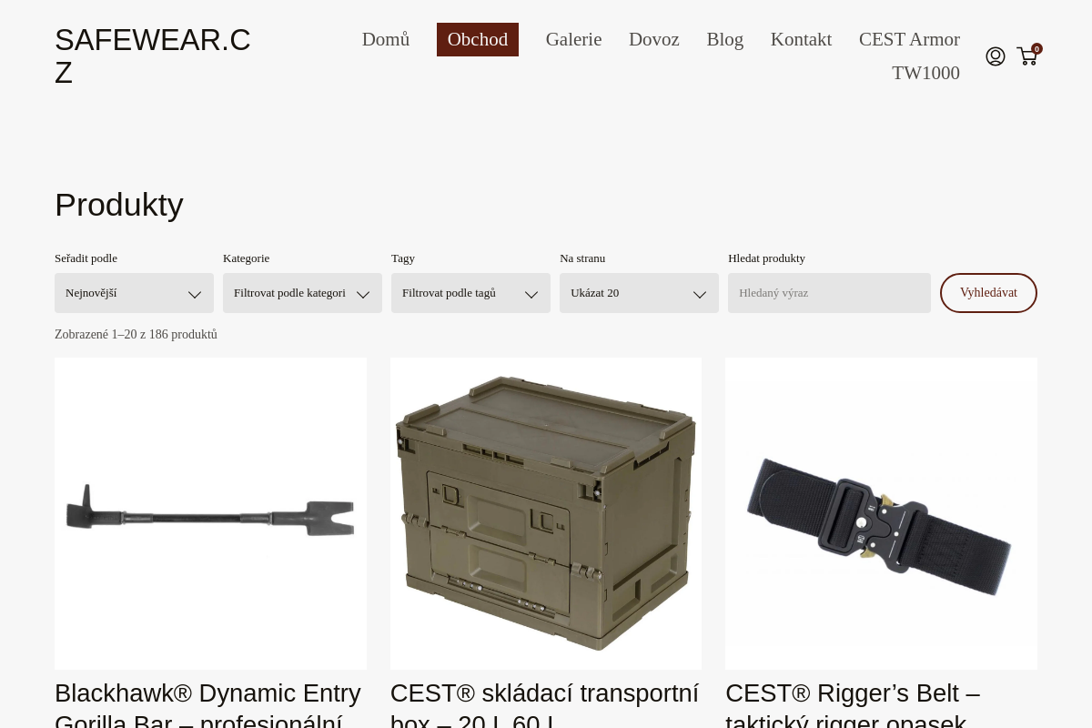 Safewear.cz/store