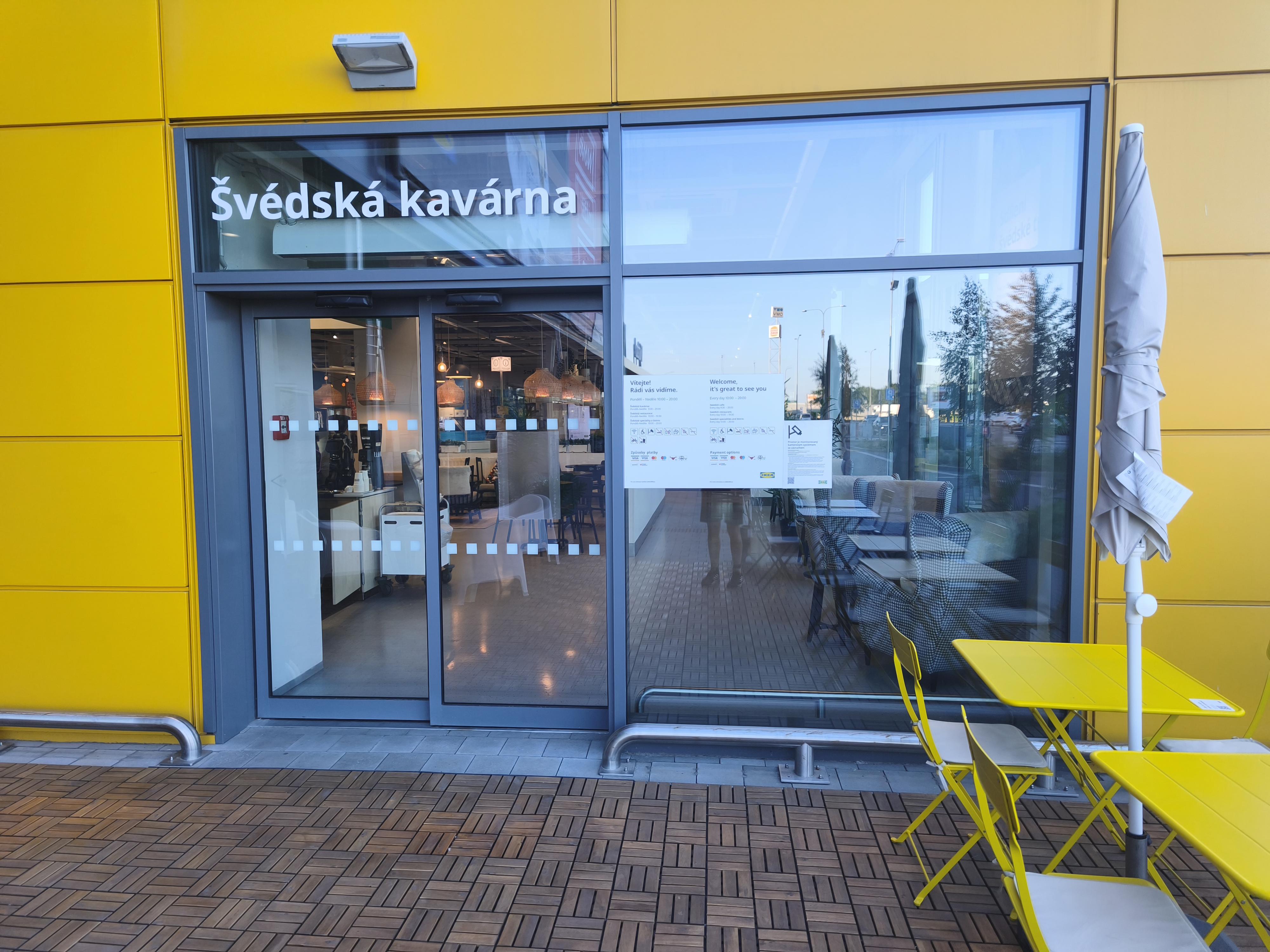 Švédská restaurace a kavárna IKEA Brno