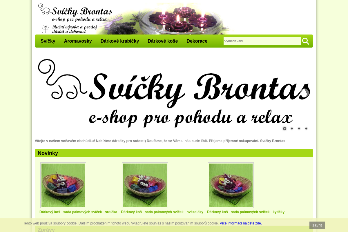 Svíčky Brontas