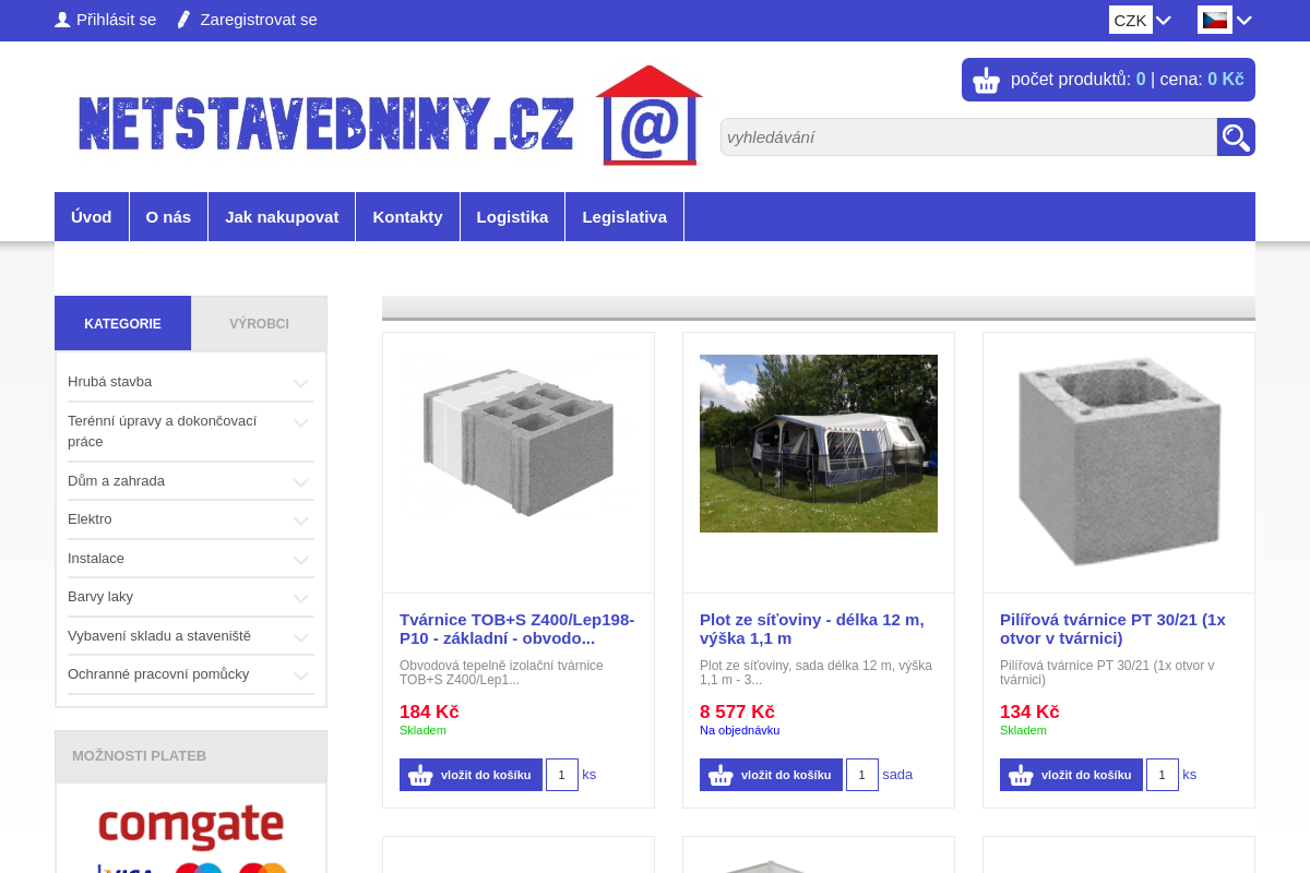 Netstavebniny.cz