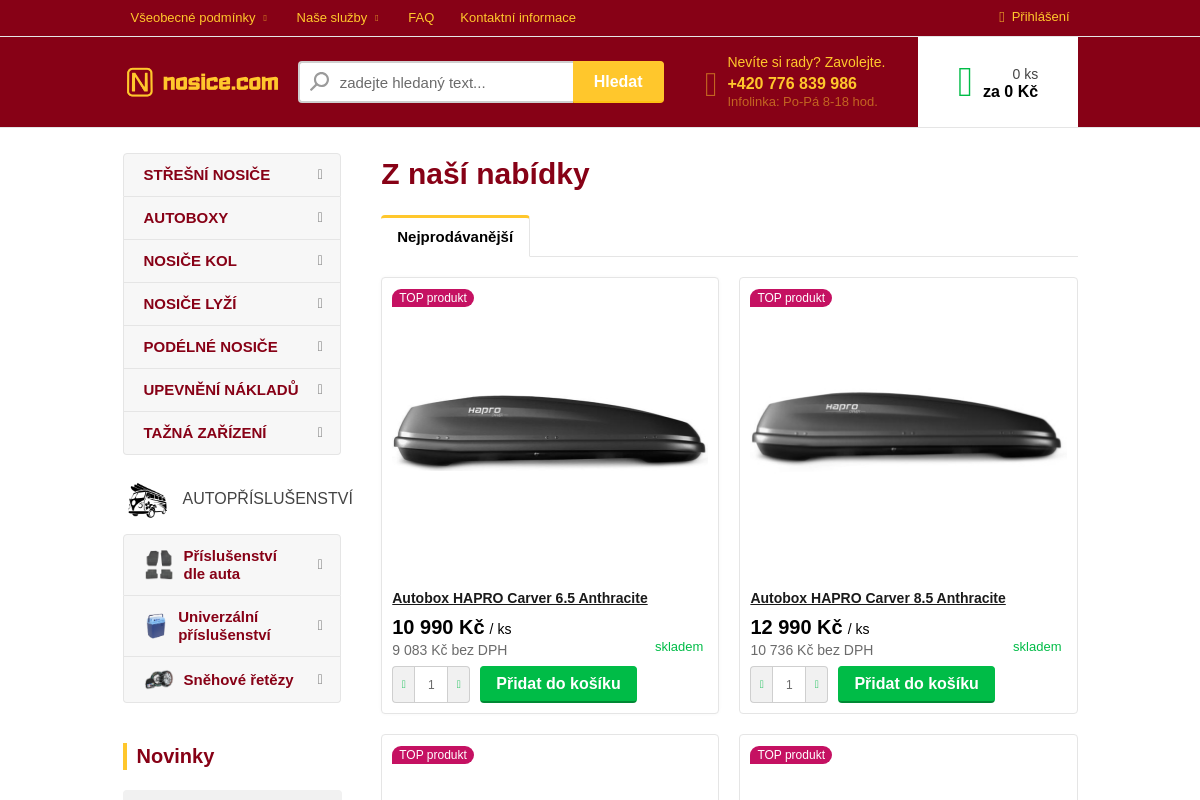 Nosice.com – Radim Kaděrka