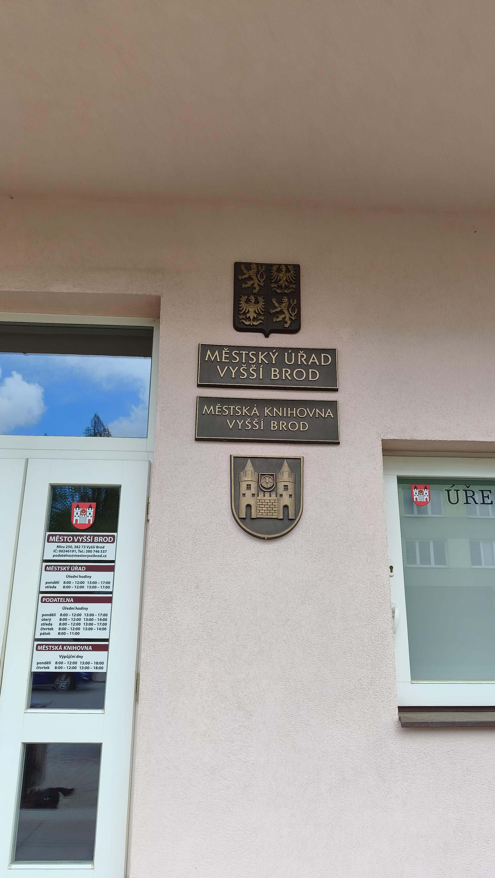 Vyšší Brod - městský úřad foto 6