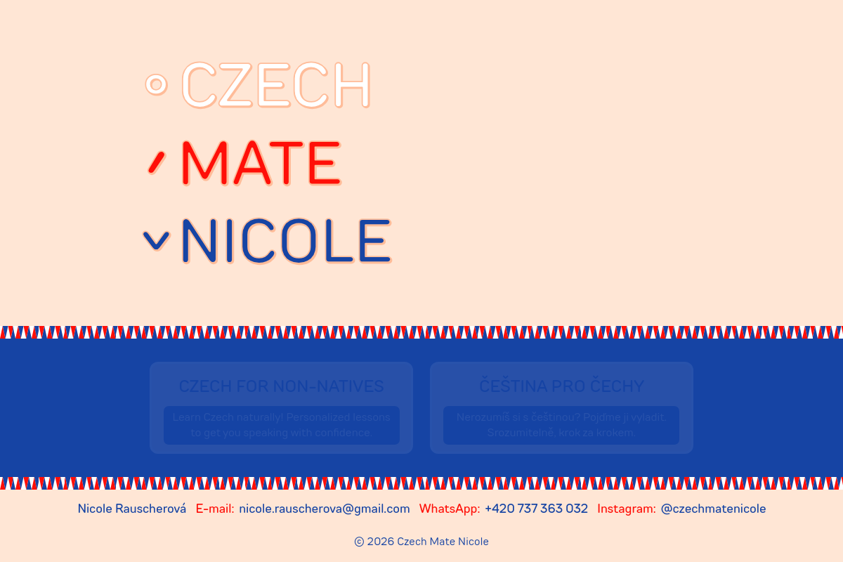 Czech Mate Nicole