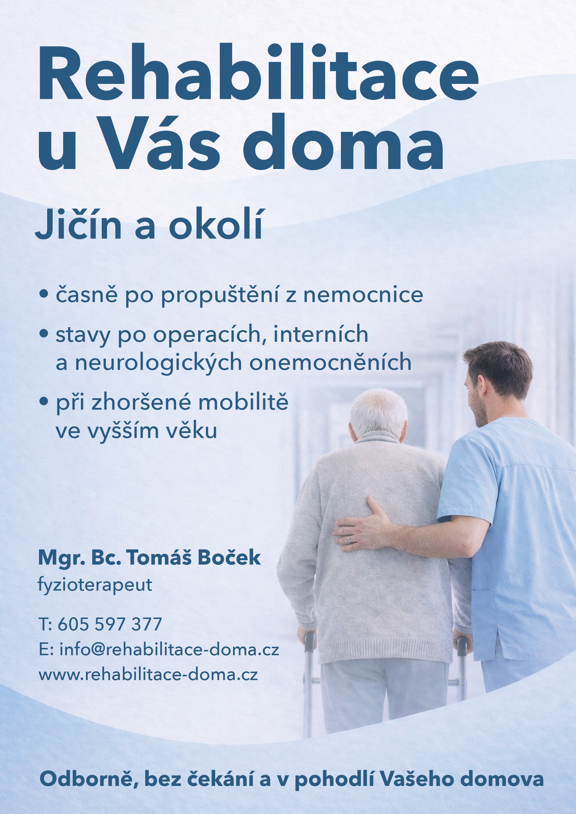 Mgr. Bc. Tomáš Boček - rehabilitace doma foto 2