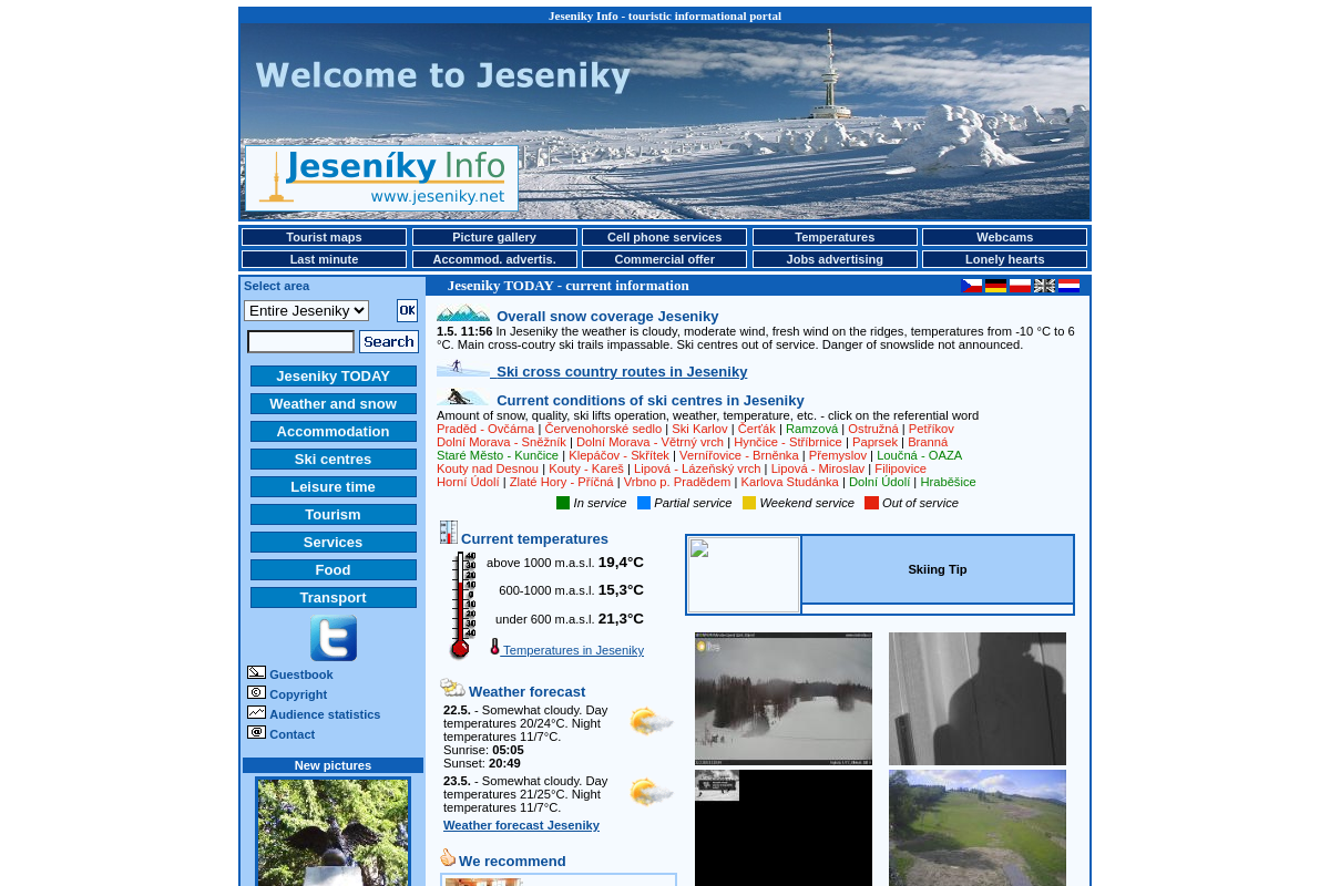 Jeseníky Info