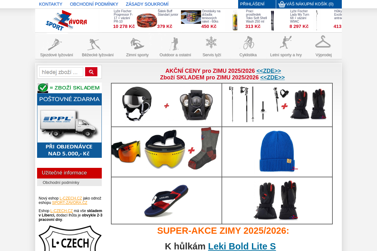 SPORT ZÁVORA