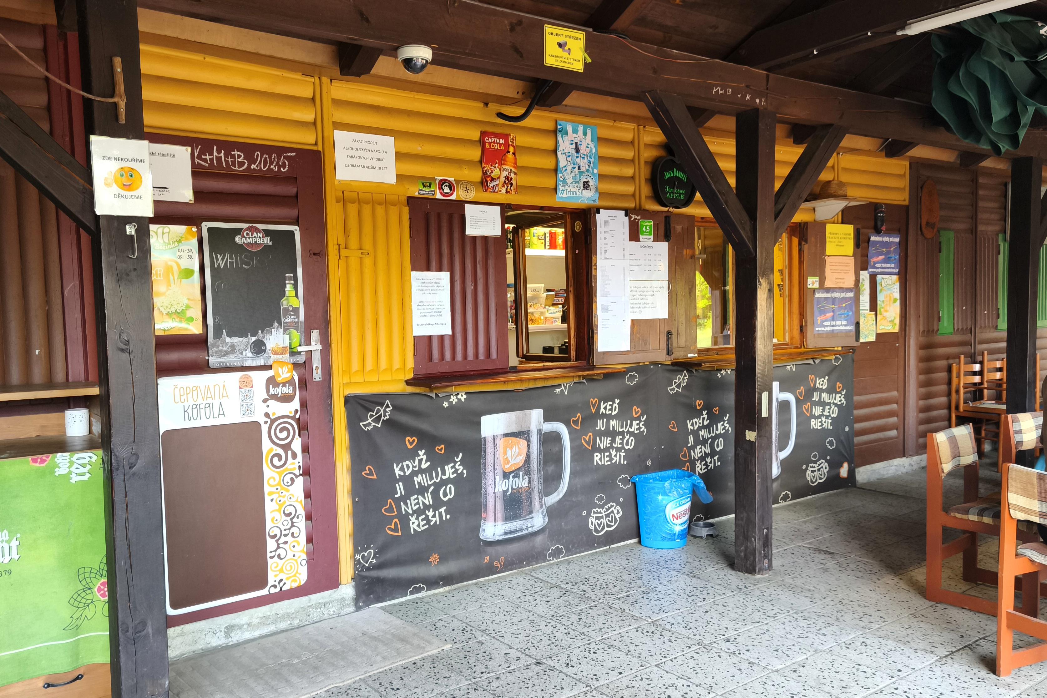 Kiosek v kempu Majdalena foto 3