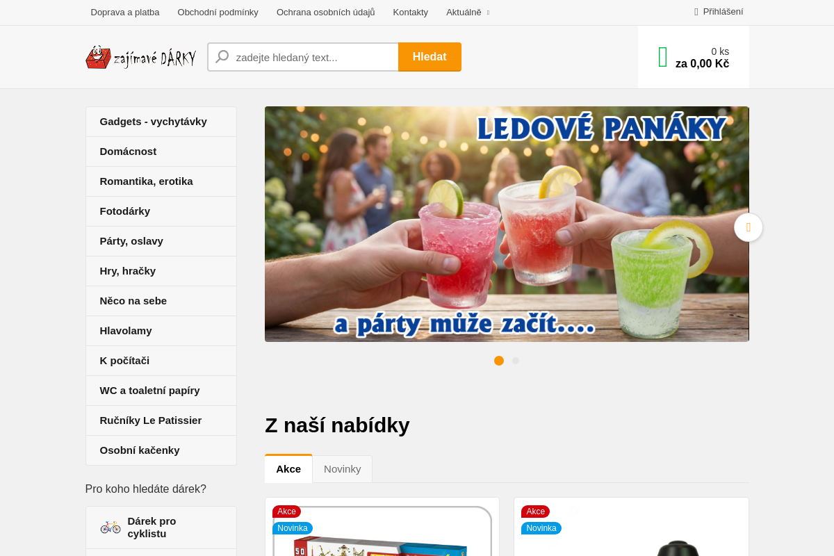Zajímavé dárky - DANKELUS