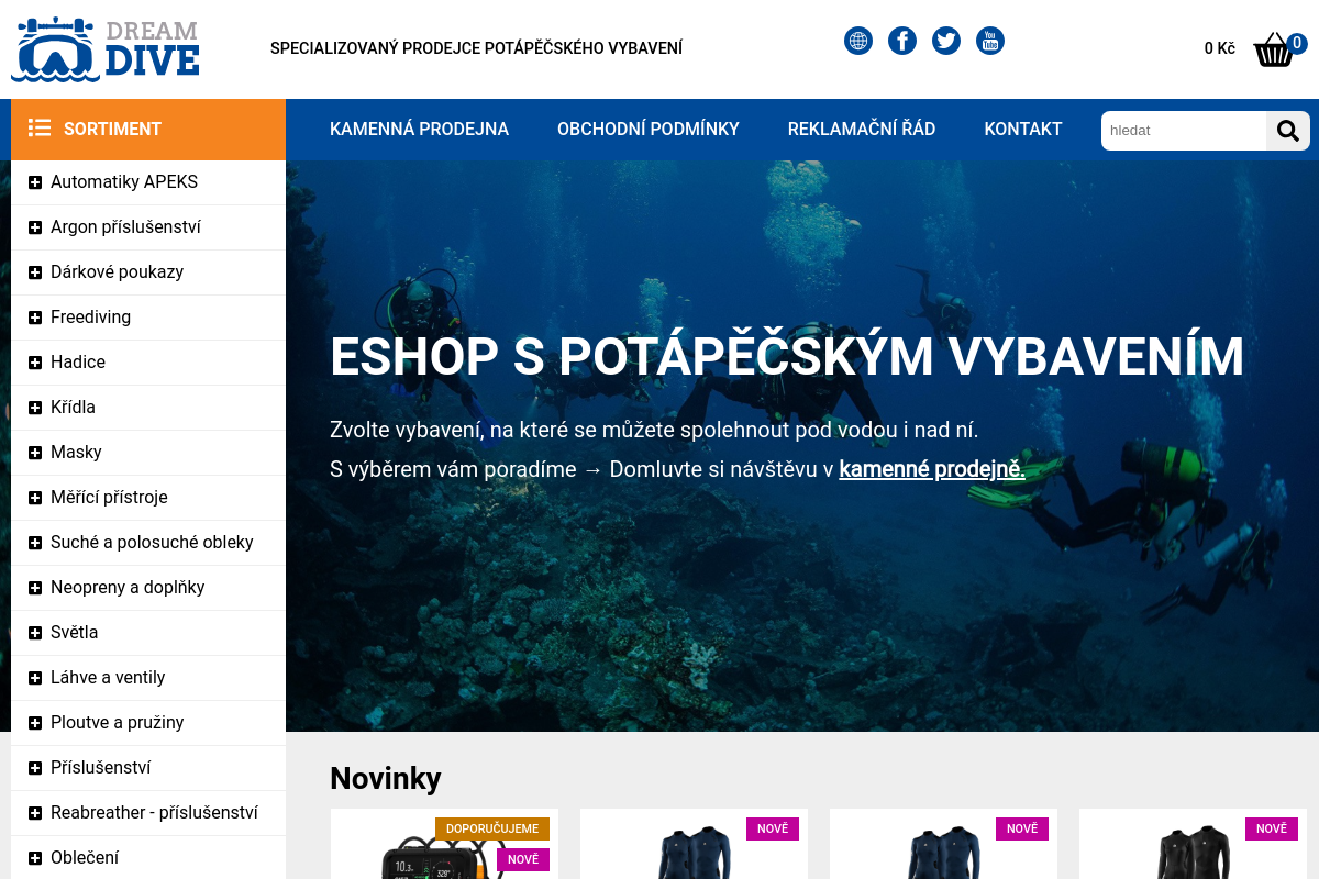 Eshop.dreamdive.cz
