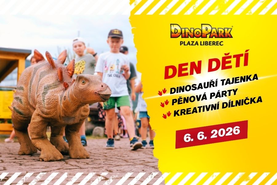 Den dětí s chodícím Stegouškem