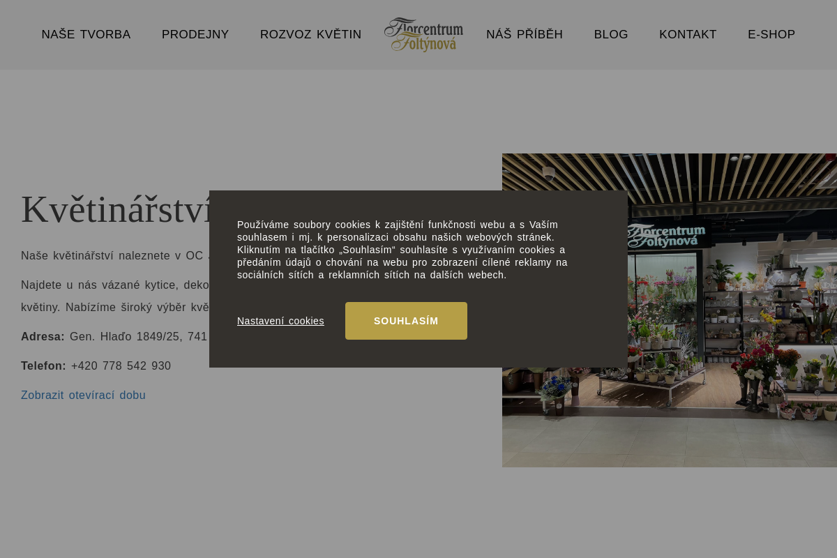Květinářství Florcentrum Foltýnová