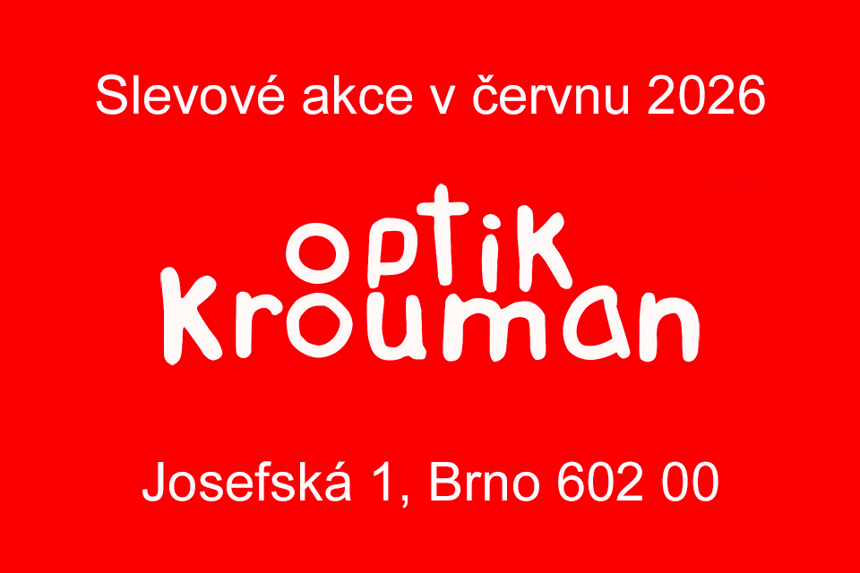 Akce a slevy v Optik Krouman v červnu 2026