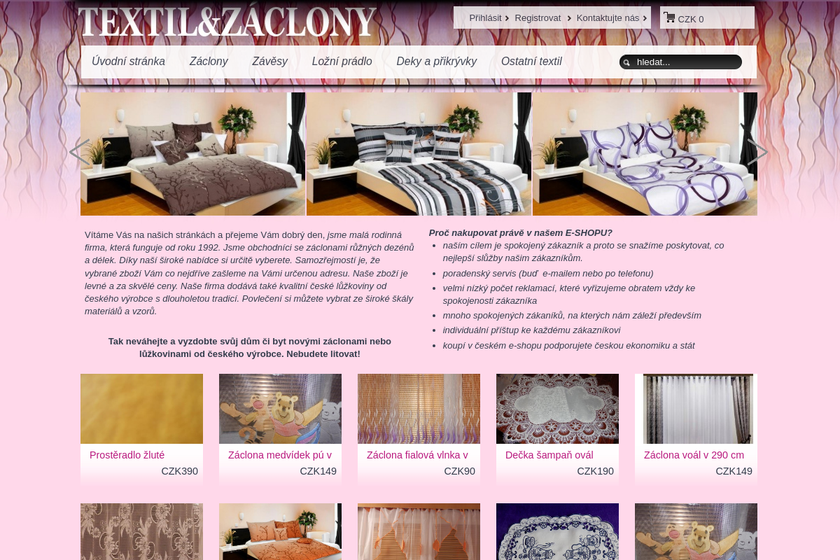 Textil-zaclony.cz