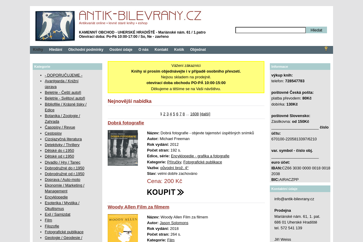 Antik-bilevrany.cz