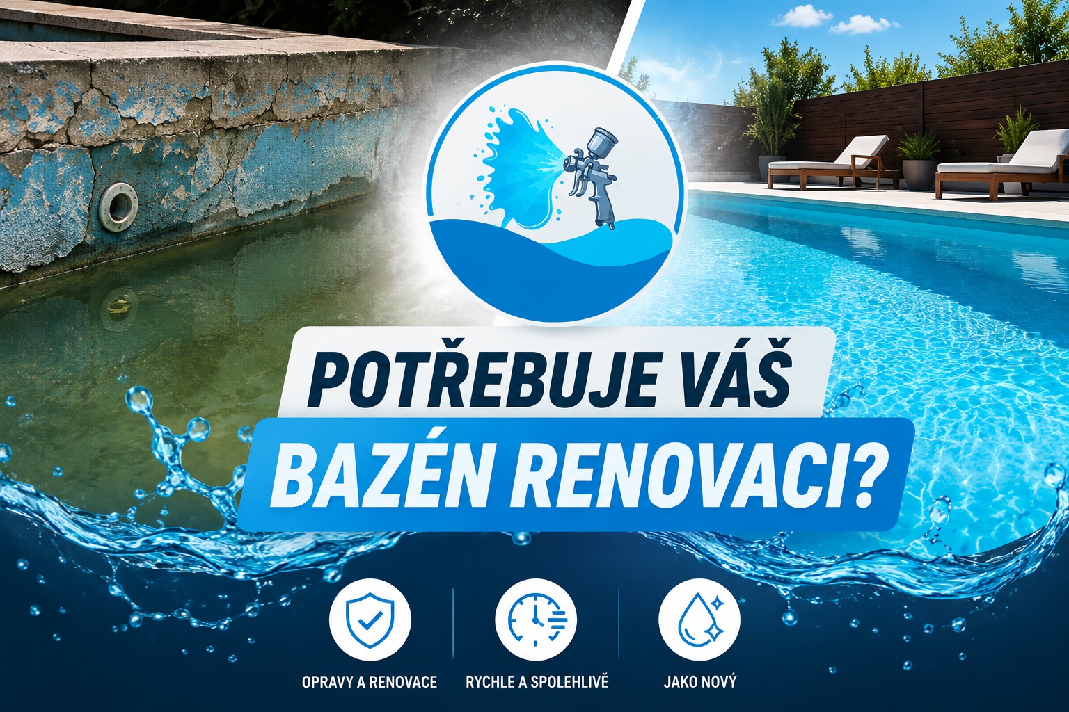 Renovace bazénů bez kompromisů