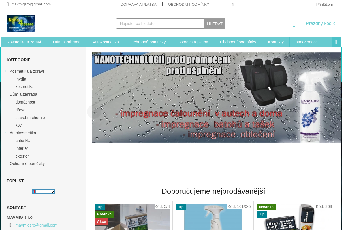 Nano4peace-eshop.cz