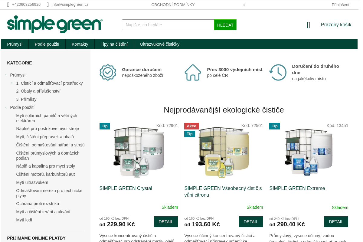 SIMPLE GREEN CZ, s.r.o.