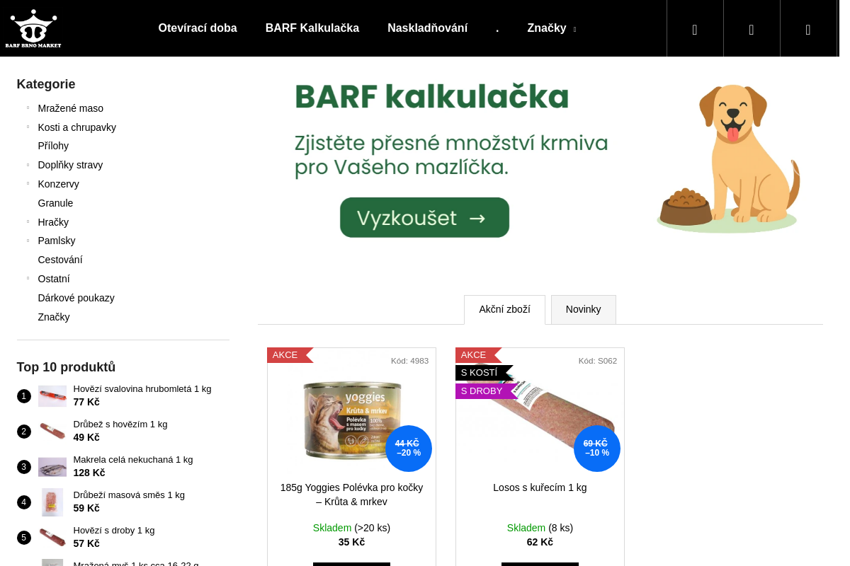 Barf Brno Market
