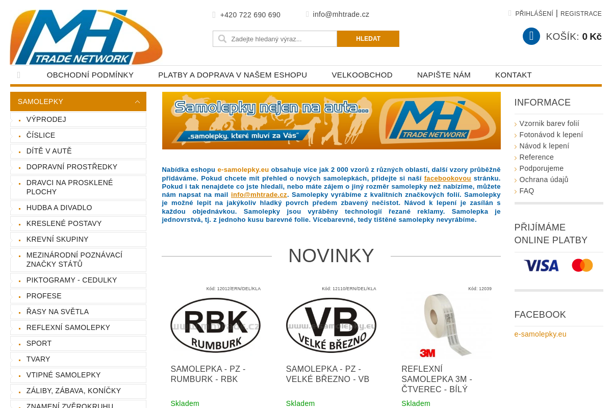 MH samolepky foto 1