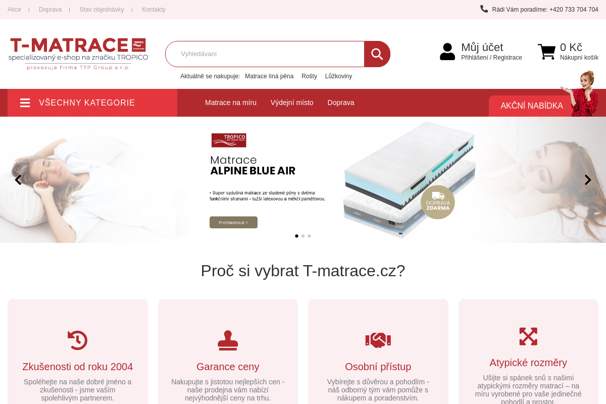 T-matrace.cz