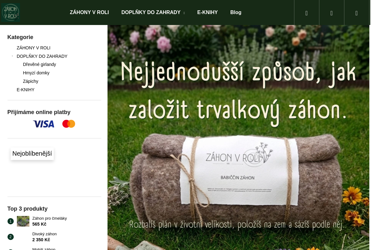 Záhon v roli